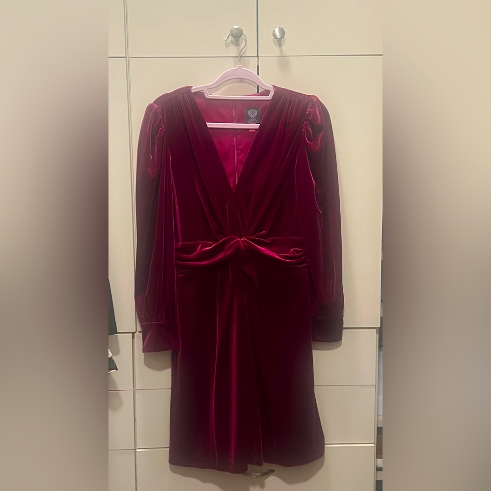 Vince Camuto velvet dress